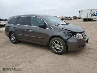 2012 Honda Odyssey EX with VIN 5FNRL5H48CB062125, listed as a Copart auction lot 45714095 with 139,476 mi miles and Salvage Title. Bid and sale history available at carsss.com. Image 4.