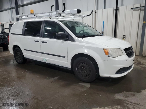 2013 Ram Cargo Van Tradesman with VIN 2C4JRGAG3DR652332, listed as a Copart auction lot 56067824 with 87,751 mi miles and Clean Title. Bid and sale history available at carsss.com. Image 4.