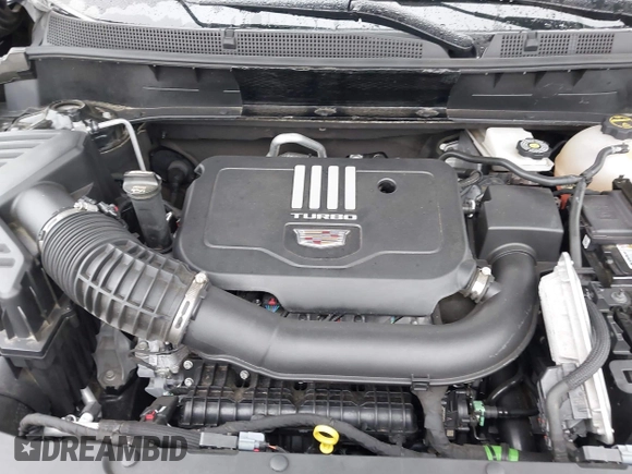 2024 Cadillac XT6 AWD Luxury with VIN 1GYKPBR45RZ750986, listed as a IAAI auction lot 42605419 with 50,929 mi miles and . Bid and sale history available at DreamBid. Image 10.