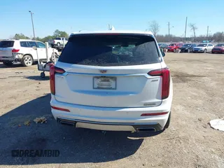 2022 Cadillac XT6 Premium Luxury with VIN 1GYKPCRS2NZ177625, listed as a IAAI auction lot 41646155 with 94,694 mi miles and . Bid and sale history available at DreamBid. Image 16.