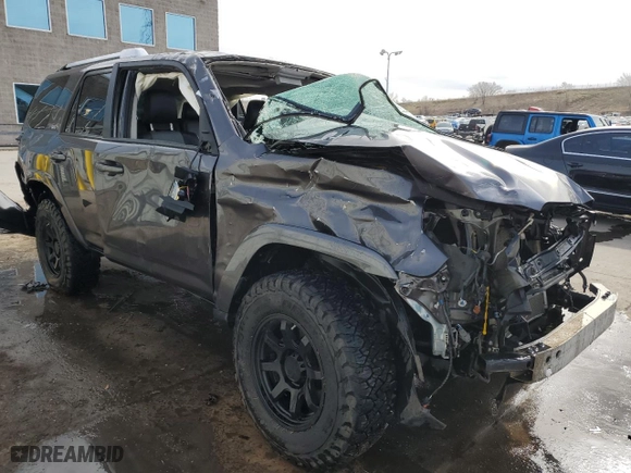 2017 Toyota 4Runner SR5 with VIN JTEBU5JR6H5446493, listed as a Copart auction lot 52228795 with 159,450 mi miles and Salvage Title. Bid and sale history available at carsss.com. Image 4.