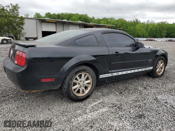 2008 Ford Mustang Deluxe with VIN 1ZVHT80N085188020, listed as a Copart auction lot 53975705 with 258,015 mi miles and Clean Title. Bid and sale history available at carsss.com. Image 3.