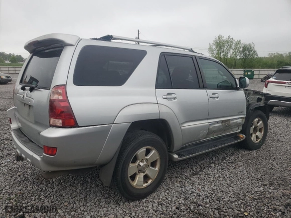2003 Toyota 4Runner Limited with VIN JTEZU17RX38002510, listed as a Copart auction lot 51727075 with 184,442 mi miles and Salvage Title. Bid and sale history available at carsss.com. Image 3.