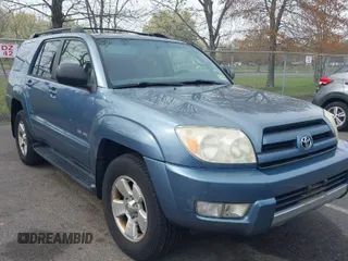 2004 Toyota 4Runner SR5 with VIN JTEBU14R740048334, listed as a IAAI auction lot 42084786 with 244,633 mi miles and . Bid and sale history available at DreamBid. Image 1.