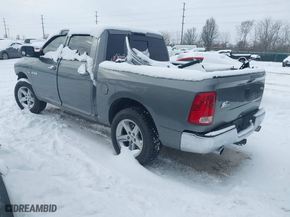 2010 Dodge Ram 1500 SLT with VIN 1D7RV1CT0AS207424, listed as a IAAI auction lot 41307468 with 174,539 mi miles. Bid and sale history available at carsss.com. Image 3.