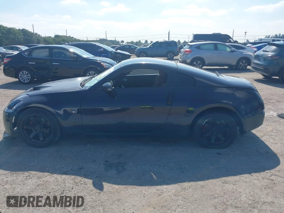 2003 Nissan 350Z Enthusiast with VIN JN1AZ34D83T107831, listed as a IAAI auction lot 41474603 with 135,137 mi miles. Bid and sale history available at carsss.com. Image 14.