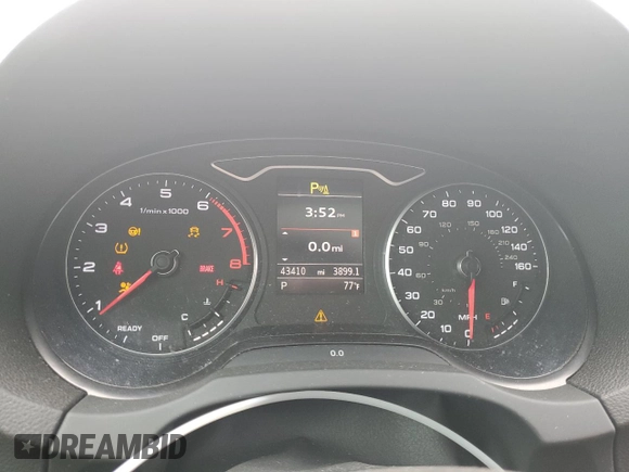 2019 Audi A3 Sedan S line Premium Plus with VIN WAUJEHFF6KA110898, listed as a Copart auction lot 70911094 with 43,410 mi miles and Salvage Title. Bid and sale history available at carsss.com. Image 9.