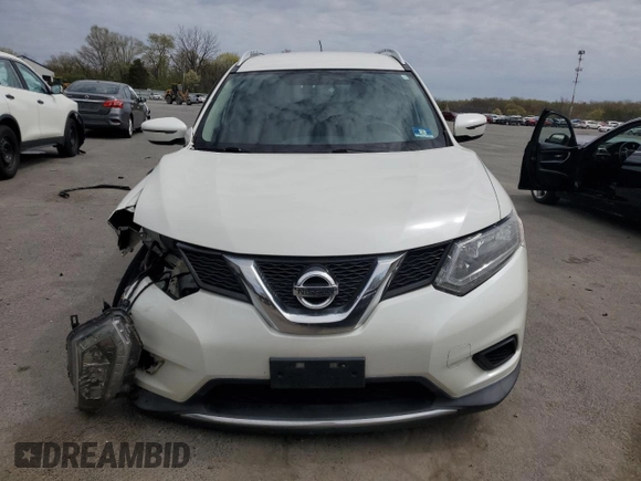 2016 Nissan Rogue SV z VIN KNMAT2MV1GP691747, wystawiony jako Copart lot #53089855 z przebiegiem 105 124 mil mil oraz Szkoda całkowita • Salvage title. Historia ofert i sprzedaży dostępna na DreamBid. Obrazek 5.