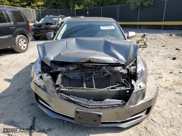 2016 Cadillac ATS Sedan Standard RWD with VIN 1G6AA5RX7G0196353, listed as a Copart auction lot 67576254 with 10,151 mi miles and Salvage Title. Bid and sale history available at carsss.com. Image 5.
