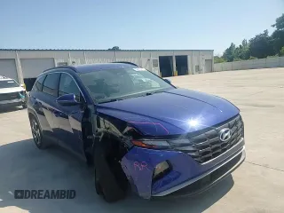 2022 Hyundai Tucson SEL with VIN 5NMJF3AE4NH096592, listed as a Copart auction lot 53496475 with 24,986 mi miles and Salvage title. Bid and sale history available at DreamBid. Image 13.