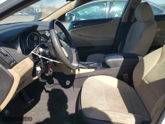 2013 Hyundai Sonata GLS with VIN 5NPEB4AC8DH511111, listed as a Copart auction lot 46241275 with 124,868 mi miles and Salvage Title. Bid and sale history available at carsss.com. Image 7.