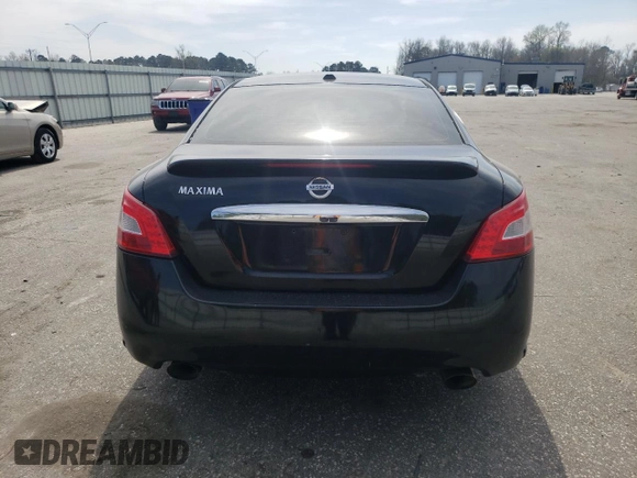2009 Nissan Maxima SV with VIN 1N4AA51E99C807465, listed as a Copart auction lot 49768325 with Not Provided miles and Salvage Title. Bid and sale history available at DreamBid. Image 6.