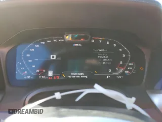 2022 BMW M4 Competition xDrive with VIN WBS43AZ0XNCK70739, listed as a Copart auction lot 82178264 with 10,019 mi miles and Salvage Title. Bid and sale history available at carsss.com. Image 9.