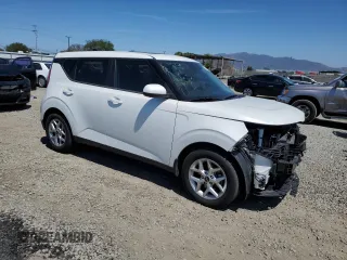 2023 Kia Soul LX with VIN KNDJ23AU5P7861158, listed as a Copart auction lot 52641165 with 26,273 mi miles and Salvage Title. Bid and sale history available at DreamBid. Image 4.