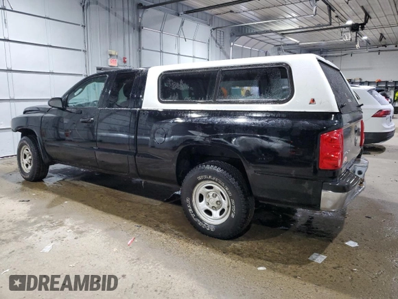 2006 Dodge Dakota ST with VIN 1D7HE22K46S515665, listed as a Copart auction lot 43852035 with 156,629 mi miles and Salvage Title. Bid and sale history available at DreamBid. Image 2.