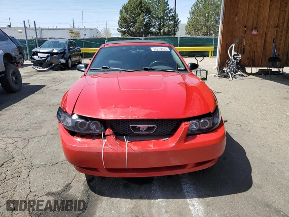 2004 Ford Mustang Deluxe with VIN 1FAFP446X4F179264, listed as a Copart auction lot 52425015 with 198,495 mi miles and Salvage Title. Bid and sale history available at carsss.com. Image 5.