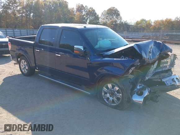 2010 Ford F-150 XL with VIN 1FTFW1CV9AFD15819, listed as a IAAI auction lot 40636417 with 1 mi miles. Bid and sale history available at carsss.com. Image 1.