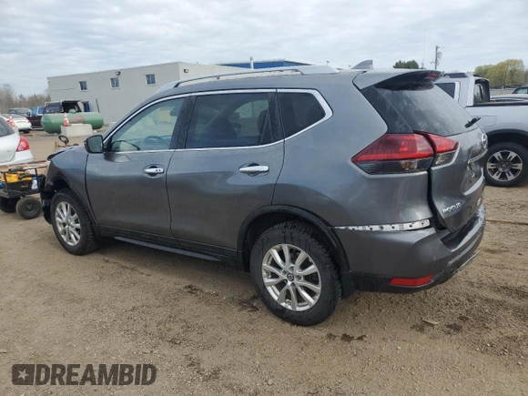 2020 Nissan Rogue S with VIN 5N1AT2MV9LC742974, listed as a Copart auction lot 55059795 with 61,218 mi miles and Clean Title. Bid and sale history available at DreamBid. Image 2.