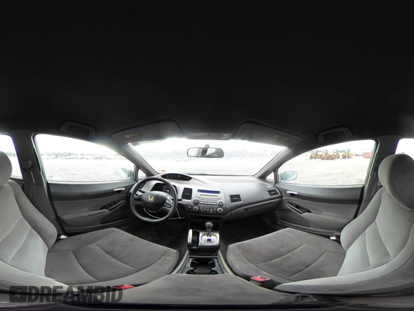 2008 Honda Civic LX with VIN 1HGFA16598L075744, listed as a Copart auction lot 54559954 with 163,383 mi miles and Salvage Title. Bid and sale history available at DreamBid. Image 13.