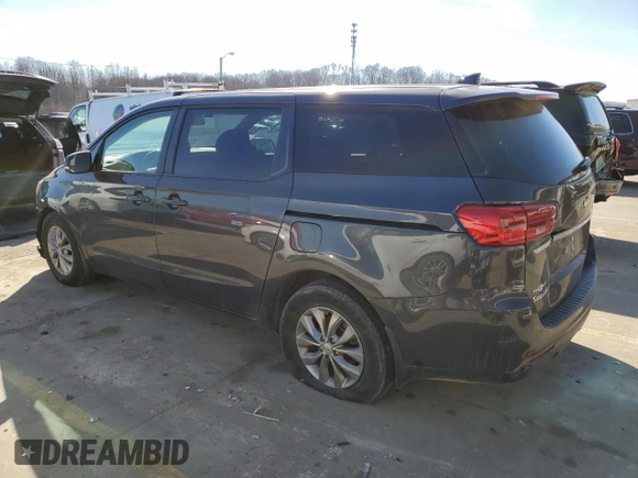 2021 Kia Sedona EX with VIN KNDMB5C19M6667326, listed as a Copart auction lot 42895925 with 47,907 mi miles and Salvage Title. Bid and sale history available at carsss.com. Image 2.