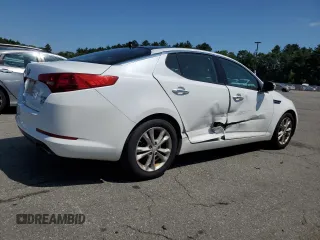 2013 Kia Optima EX z VIN 5XXGN4A76DG238524, wystawiony jako Copart lot #61541595 z przebiegiem 222 783 mil mil oraz Szkoda całkowita • Salvage title. Historia ofert i sprzedaży dostępna na DreamBid. Obrazek 3.