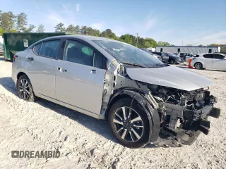 2024 Nissan Versa S with VIN 3N1CN8DV5RL908823, listed as a Copart auction lot 51475015 with 10,765 mi miles and Salvage Title. Bid and sale history available at carsss.com. Image 4.