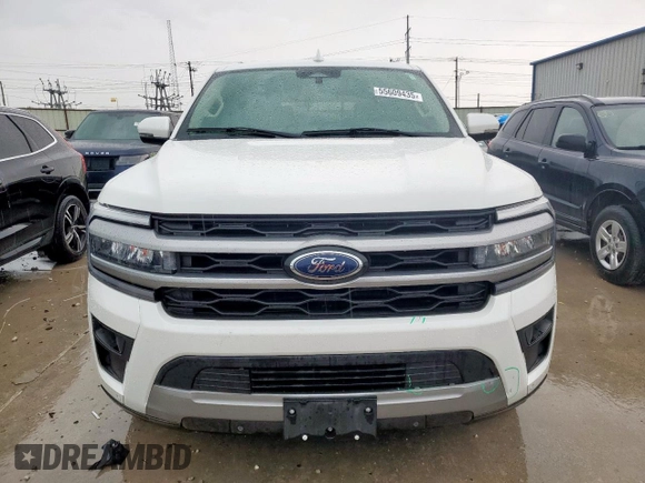 2022 Ford Expedition Max XLT z VIN 1FMJK1HT3NEA56300, wystawiony jako Copart lot #55609435 z przebiegiem 39 486 mil mil oraz Szkoda całkowita • Salvage title. Historia ofert i sprzedaży dostępna na DreamBid. Obrazek 5.