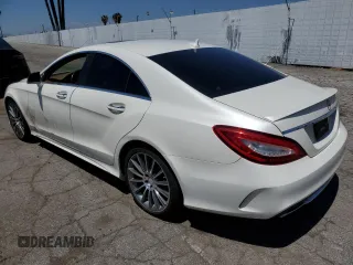 2016 Mercedes-Benz CLS 400 with VIN WDDLJ6FB3GA163242, listed as a Copart auction lot 53742855 with 153,895 mi miles and Salvage title. Bid and sale history available at DreamBid. Image 2.