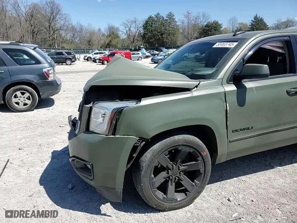 2015 GMC Yukon Denali with VIN 1GKS2CKJXFR553886, listed as a Copart auction lot 50463745 with 134,838 mi miles and Salvage Title. Bid and sale history available at carsss.com. Image 11.
