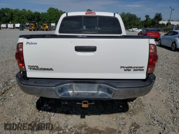 2007 Toyota Tacoma PreRunner with VIN 3TMJU62N57M047584, listed as a Copart auction lot 55884725 with 296,545 mi miles and Salvage title. Bid and sale history available at DreamBid. Image 6.
