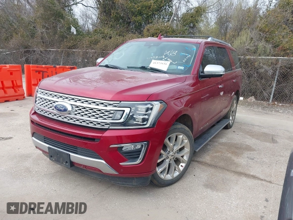 2018 Ford Expedition Platinum with VIN 1FMJU1LTXJEA15495, listed as a IAAI auction lot 41373116 with 150,385 mi miles. Bid and sale history available at carsss.com. Image 17.