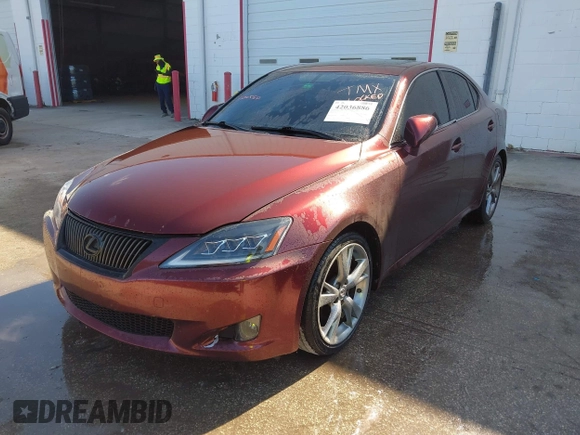 2010 Lexus IS 250 with VIN JTHBF5C29A5115782, listed as a IAAI auction lot 42036886 with 193,071 mi miles and . Bid and sale history available at DreamBid. Image 2.