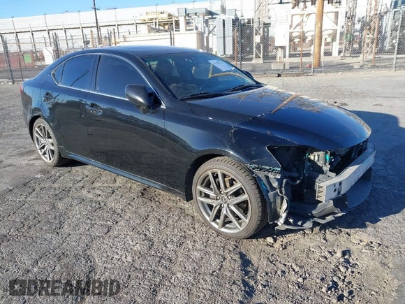 2008 Lexus IS 250 with VIN JTHBK262882073350, listed as a IAAI auction lot 41253717 with 204,791 mi miles. Bid and sale history available at carsss.com. Image 1.
