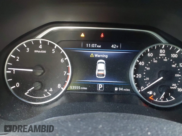 2017 Nissan Maxima Platinum with VIN 1N4AA6AP4HC450539, listed as a IAAI auction lot 41437857 with 53,555 mi miles and . Bid and sale history available at DreamBid. Image 7.