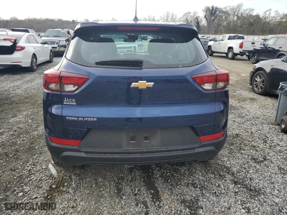 2023 Chevrolet TrailBlazer LS with VIN KL79MMS25PB126903, listed as a Copart auction lot 82339594 with 12,681 mi miles and Salvage Title. Bid and sale history available at carsss.com. Image 6.