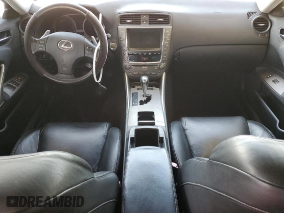 2010 Lexus IS 250 with VIN JTHCF5C29A5041946, listed as a Copart auction lot 61689455 with 241,547 mi miles and Clean title. Bid and sale history available at DreamBid. Image 8.