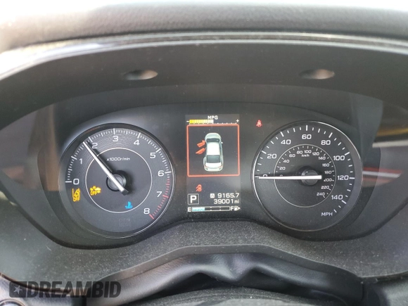 2020 Subaru Impreza with VIN 4S3GTAB66L3715770, listed as a Copart auction lot 50997615 with 39,001 mi miles and Salvage title. Bid and sale history available at DreamBid. Image 9.
