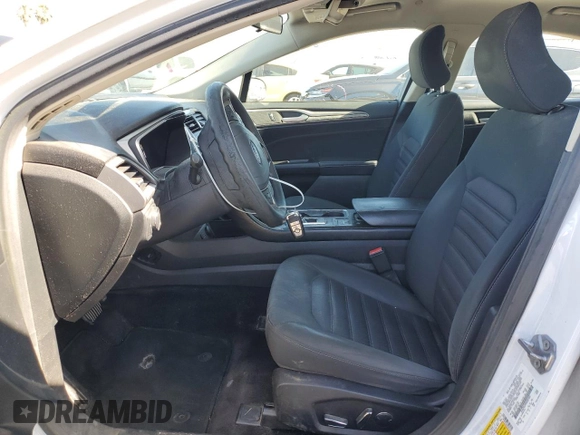2017 Ford Fusion Hybrid SE with VIN 3FA6P0LU9HR381403, listed as a Copart auction lot 62651445 with 163,089 mi miles and Salvage title. Bid and sale history available at DreamBid. Image 7.