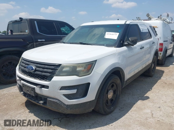 2017 Ford Police Interceptor Utility z VIN 1FM5K8ARXHGB40700, wystawiony jako IAAI lot #42264375 z przebiegiem Nie podano mil oraz . Historia ofert i sprzedaży dostępna na DreamBid. Obrazek 16.