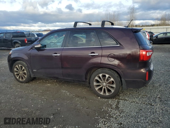 2015 Kia Sorento SX with VIN 5XYKWDA77FG568548, listed as a Copart auction lot 46526035 with 116,690 mi miles and Clean Title. Bid and sale history available at carsss.com. Image 2.
