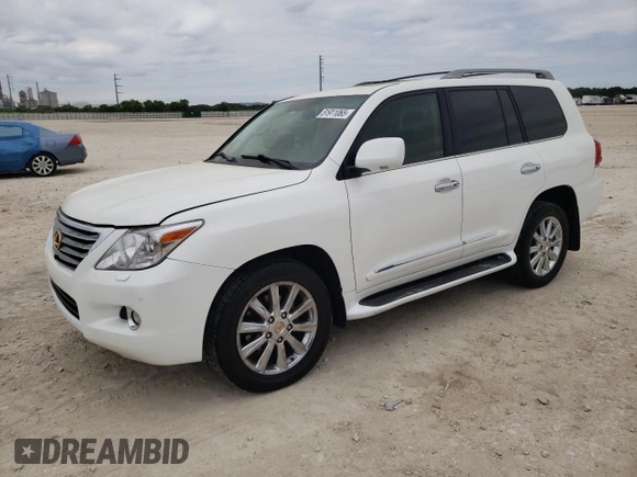 2009 Lexus LX 570 with VIN JTJHY00W694027710, listed as a Copart auction lot 51911065 with 141,173 mi miles and Salvage Title. Bid and sale history available at carsss.com. Image 1.