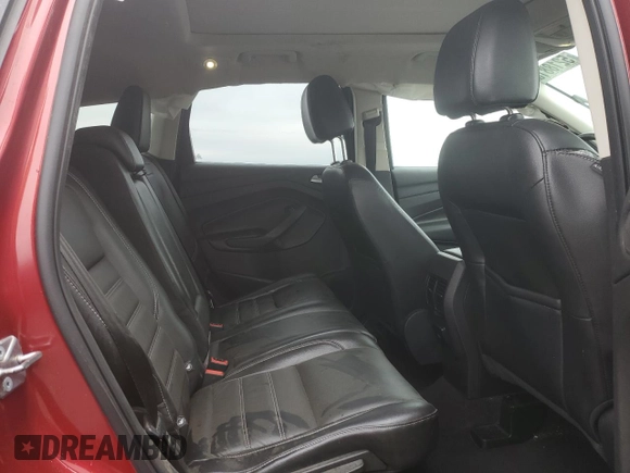 2017 Ford Escape Titanium with VIN 1FMCU9J93HUD96038, listed as a Copart auction lot 52188185 with 65,441 mi miles and Salvage Title. Bid and sale history available at carsss.com. Image 10.