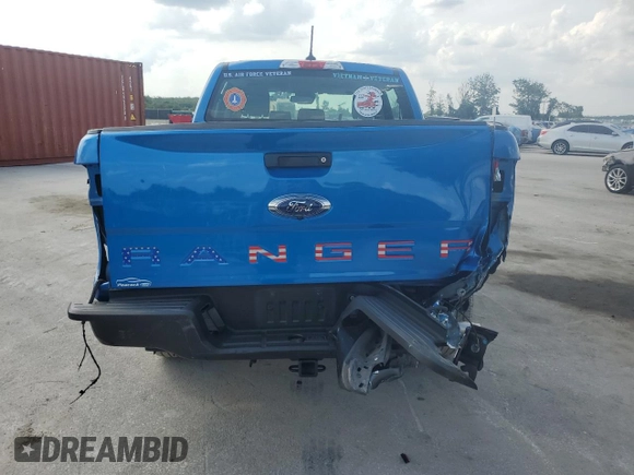 2021 Ford Ranger XL z VIN 1FTER4EH8MLD35996, wystawiony jako Copart lot #57820845 z przebiegiem 73 574 mil mil oraz Szkoda całkowita • Salvage title. Historia ofert i sprzedaży dostępna na DreamBid. Obrazek 6.