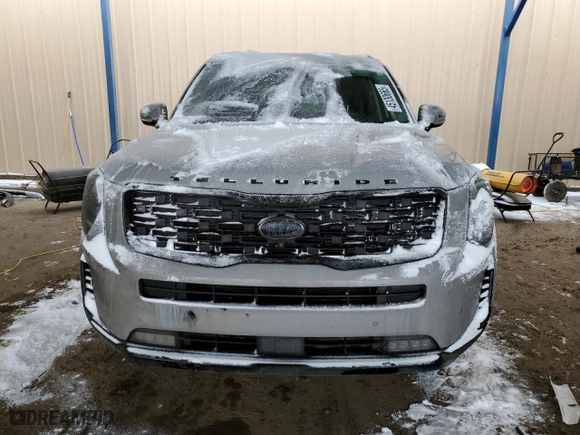 2021 Kia Telluride SX with VIN 5XYP5DHC7MG165470, listed as a Copart auction lot 45130665 with 30,998 mi miles and Salvage Title. Bid and sale history available at carsss.com. Image 5.