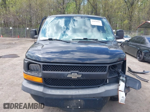 2012 Chevrolet Express Cargo Van with VIN 1GCSGAFX1C1202181, listed as a IAAI auction lot 42050001 with 167,854 mi miles. Bid and sale history available at carsss.com. Image 12.