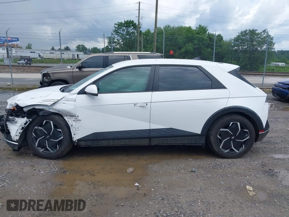 2022 Hyundai Ioniq 5 SEL with VIN KM8KN4AE4NU090938, listed as a IAAI auction lot 42507220 with 15,266 mi miles and . Bid and sale history available at DreamBid. Image 14.