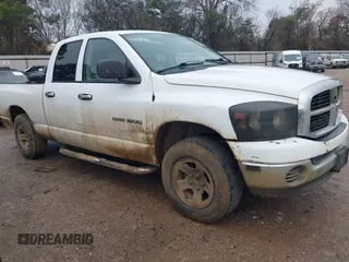 2007 Dodge 1500 ST with VIN 1D7HA18K57J629582, listed as a IAAI auction lot 41423762 with 313,622 mi miles and . Bid and sale history available at carsss.com. Image 1.