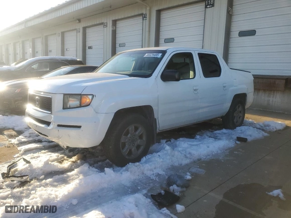2008 Honda Ridgeline RTX with VIN 2HJYK163X8H503588, listed as a Copart auction lot 88029485 with 204,914 mi miles and Salvage Title. Bid and sale history available at carsss.com. Image 1.