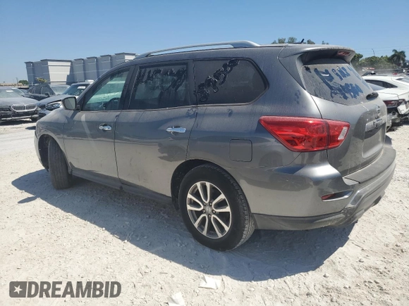 2018 Nissan Pathfinder S with VIN 5N1DR2MN3JC636447, listed as a Copart auction lot 48716635 with 124,556 mi miles and Non Repairable. Bid and sale history available at carsss.com. Image 2.