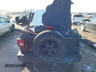 2020 Jeep Wrangler Unlimited Sport S с VIN 1C4HJXDG1LW237484, выставлен на аукционе IAAI как лот 41310965 с пробегом Не указан миль и . История ставок и продаж доступна на DreamBid. Изображение 16.